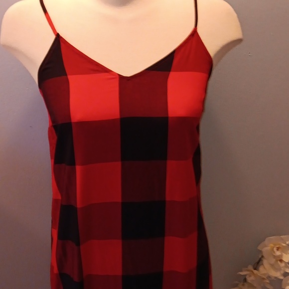 Old Navy Buffalo plaid slip dress - Picture 4 of 7